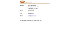 Desktop Screenshot of hazlabs.com